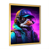DJ Penguin Wild nightlife - Penguin Bedroom Wall Art