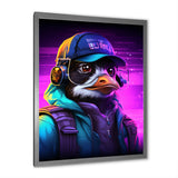 DJ Penguin Wild nightlife - Penguin Bedroom Wall Art
