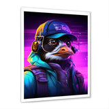DJ Penguin Wild nightlife - Penguin Bedroom Wall Art