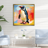 Penguin parade charm - Penguin Wall Decor