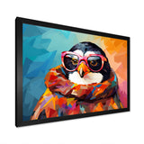 Pop art Penguin with sunglasses - Penguin Wall Art Prints