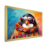 Pop art Penguin with sunglasses - Penguin Wall Art Prints