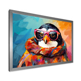 Pop art Penguin with sunglasses - Penguin Wall Art Prints