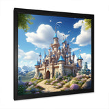 Princess Magical Castle dreams III - Architecture Canvas Wall Art