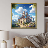 Princess Magical Castle dreams III - Architecture Canvas Wall Art