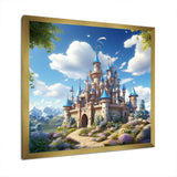 Princess Magical Castle dreams III - Architecture Canvas Wall Art