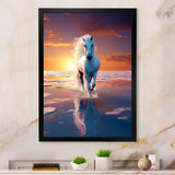 Coastal Horse Majesty Noble Horse Portrait - Horse Wall Art Prints