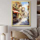 Italian village Essence 2 - Landscapes Canvas Wall Art