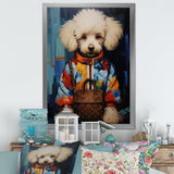 Glam Dog with fashion brand - Dog Home Decor Art