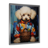 Glam Dog with fashion brand - Dog Home Decor Art