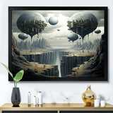 Mind-blowing surreal landscape II - Landscapes Canvas Wall Art