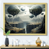 Mind-blowing surreal landscape II - Landscapes Canvas Wall Art