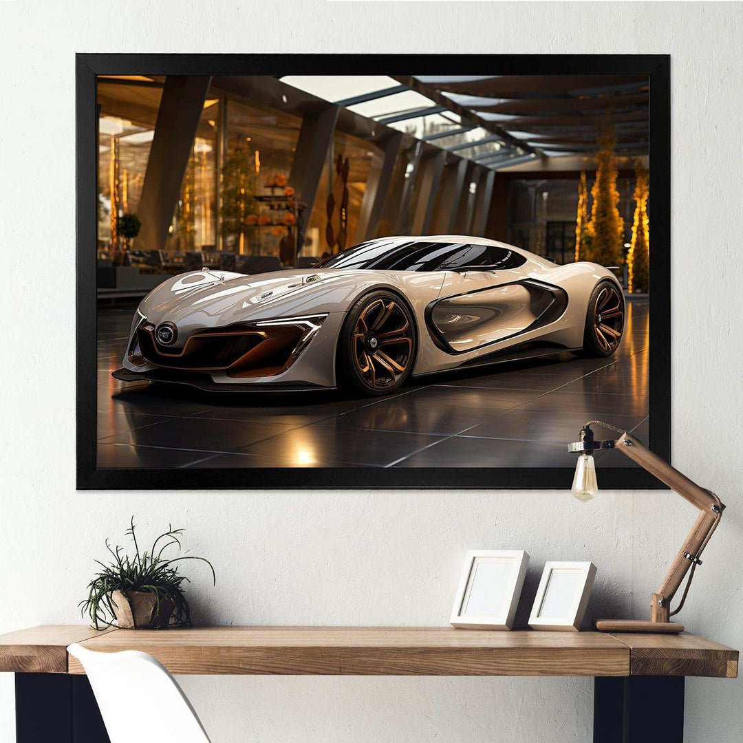 Exotic sportcar showcase - Transportation Canvas Wall Art