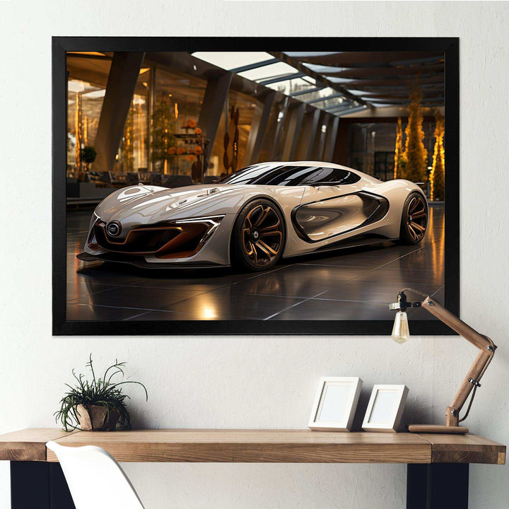 Exotic sportcar showcase - Transportation Canvas Wall Art