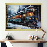 Christmas Train Journey III - Performing Arts Canvas Wall Art