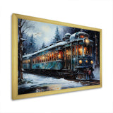 Christmas Train Journey III - Performing Arts Canvas Wall Art