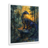 Darkness and Mystic Forest Dragon - Dragons Bedroom Wall Art