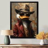 Scrooge Duck As Scarface Luxury Gangster - Duck Wall Art Prints