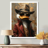Scrooge Duck As Scarface Luxury Gangster - Duck Wall Art Prints
