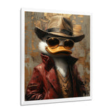 Scrooge Duck As Scarface Luxury Gangster - Duck Wall Art Prints