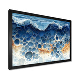 Coastal Reef In Blue And Orange Tones - Coral Wall Decor
