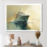 Wealth's Reflection - Boat Yacht Canvas Wall Art