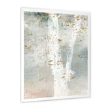 A Woodland Walk into the Forest IV Framed Print Matte White - 1.5" Width