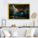 Aston Exotic Car Photography - Cars Race Exotic Canvas Wall Art