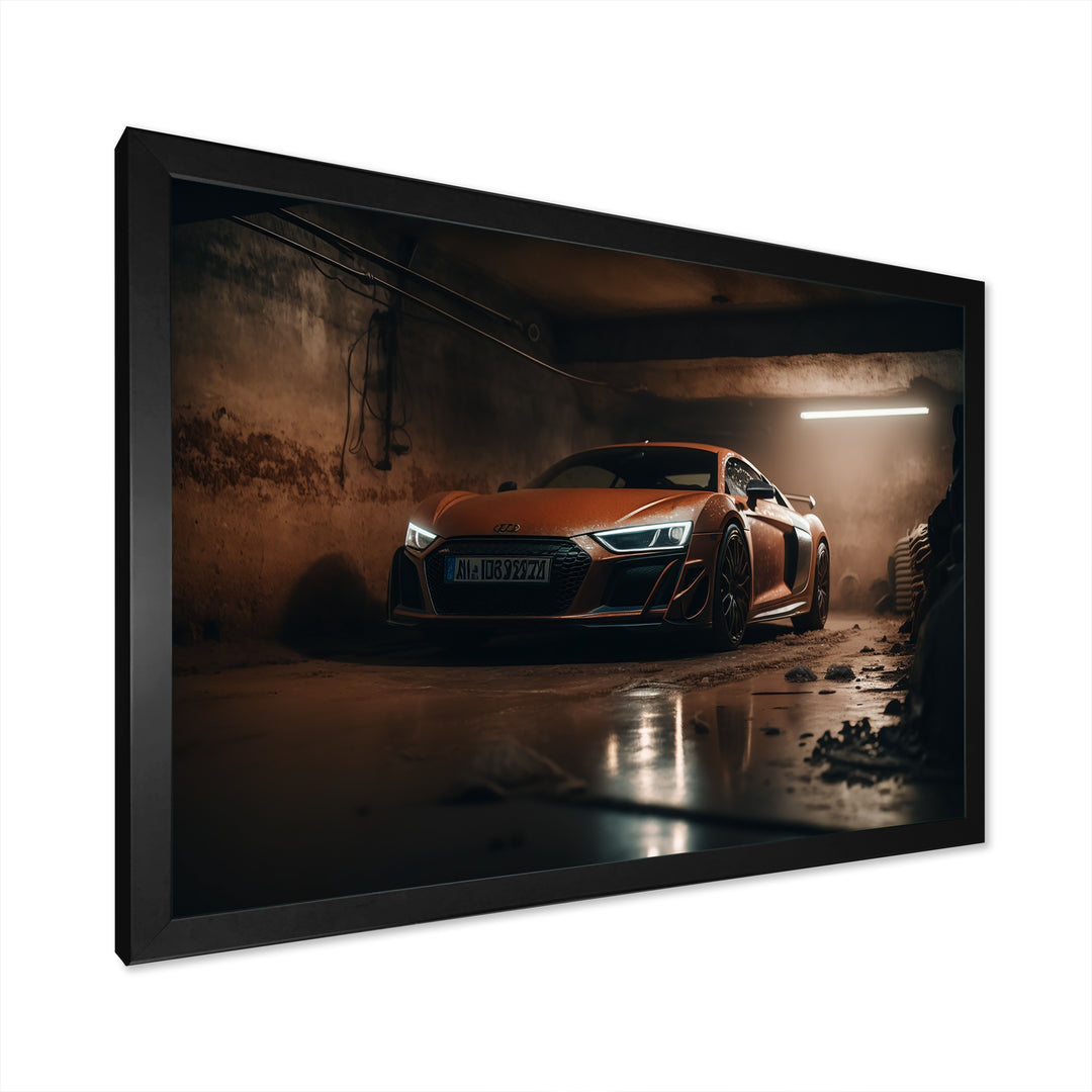 R 8 Exotic Car Photography - Cars Race Exotic Canvas Wall Art