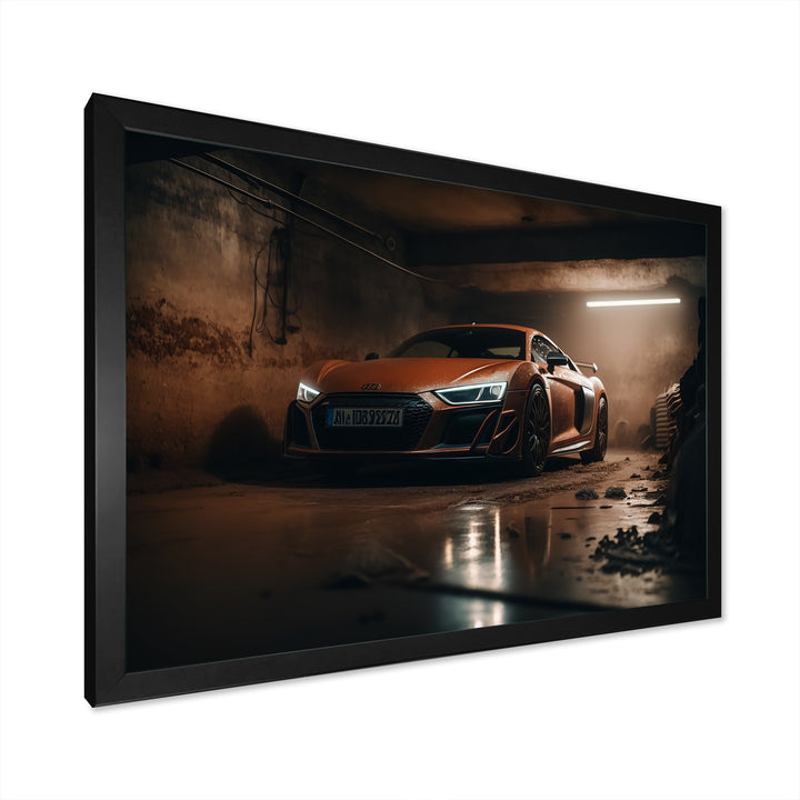 R 8 Exotic Car Photography - Cars Race Exotic Canvas Wall Art