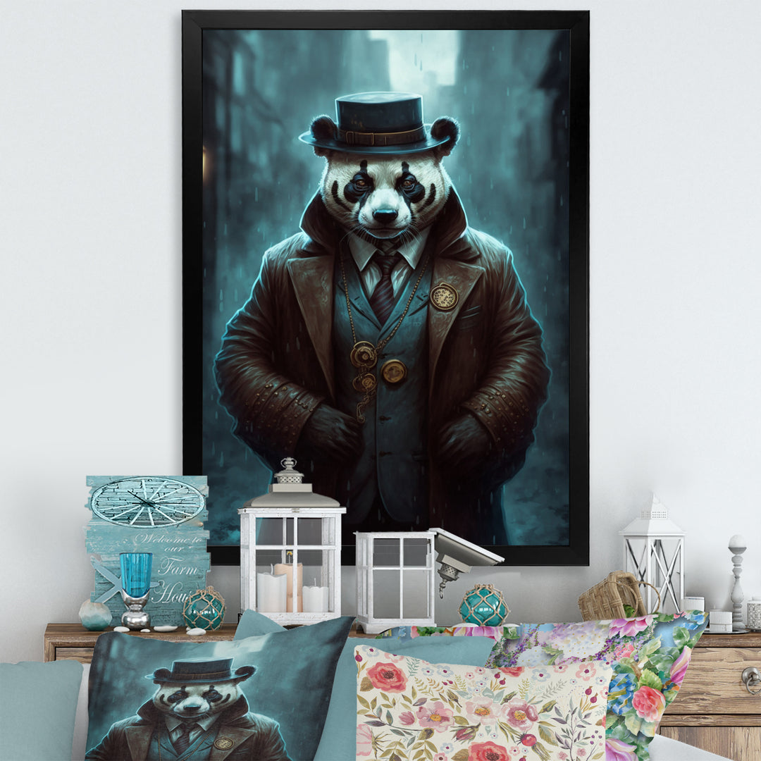 Mafia Panda - Panda Bedroom Wall Art