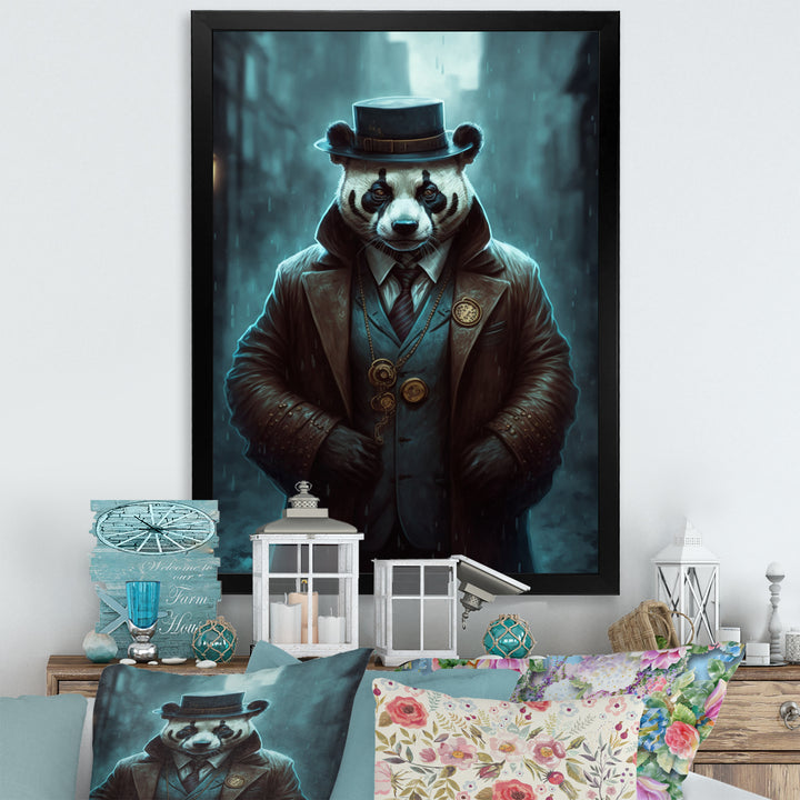 Mafia Panda - Panda Bedroom Wall Art