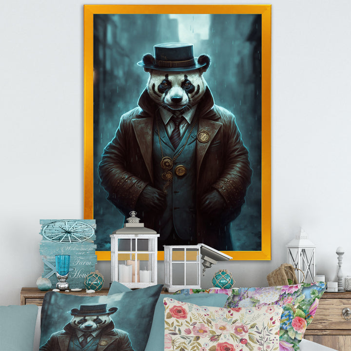 Mafia Panda - Panda Bedroom Wall Art