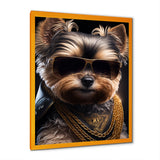 Mafia Yorkshire - Dog Yorkshire Framed Canvas Art