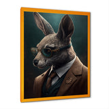Mafia Rabbit - Rabbit Large Canvas Wall Art