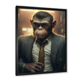 Mafia Monkey - Monkey Home Decor Art
