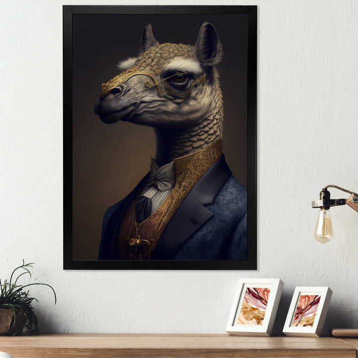 Mafia Llama - Llama Wall Decor
