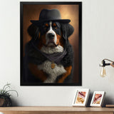 Mafia Bernese Mountain Dog - Dog Wall Art Prints