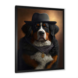 Mafia Bernese Mountain Dog - Dog Wall Art Prints