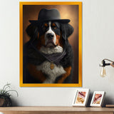 Mafia Bernese Mountain Dog - Dog Wall Art Prints