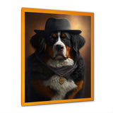 Mafia Bernese Mountain Dog - Dog Wall Art Prints