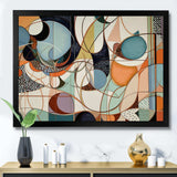 Pastel Color Boho Artwork II - Abstract Canvas Wall Art