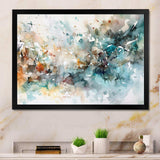 Vibrant Paint Eruption V - Abstract Canvas Wall Art