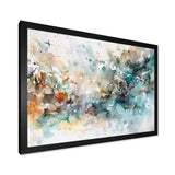 Vibrant Paint Eruption V - Abstract Canvas Wall Art