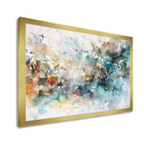 Vibrant Paint Eruption V - Abstract Canvas Wall Art