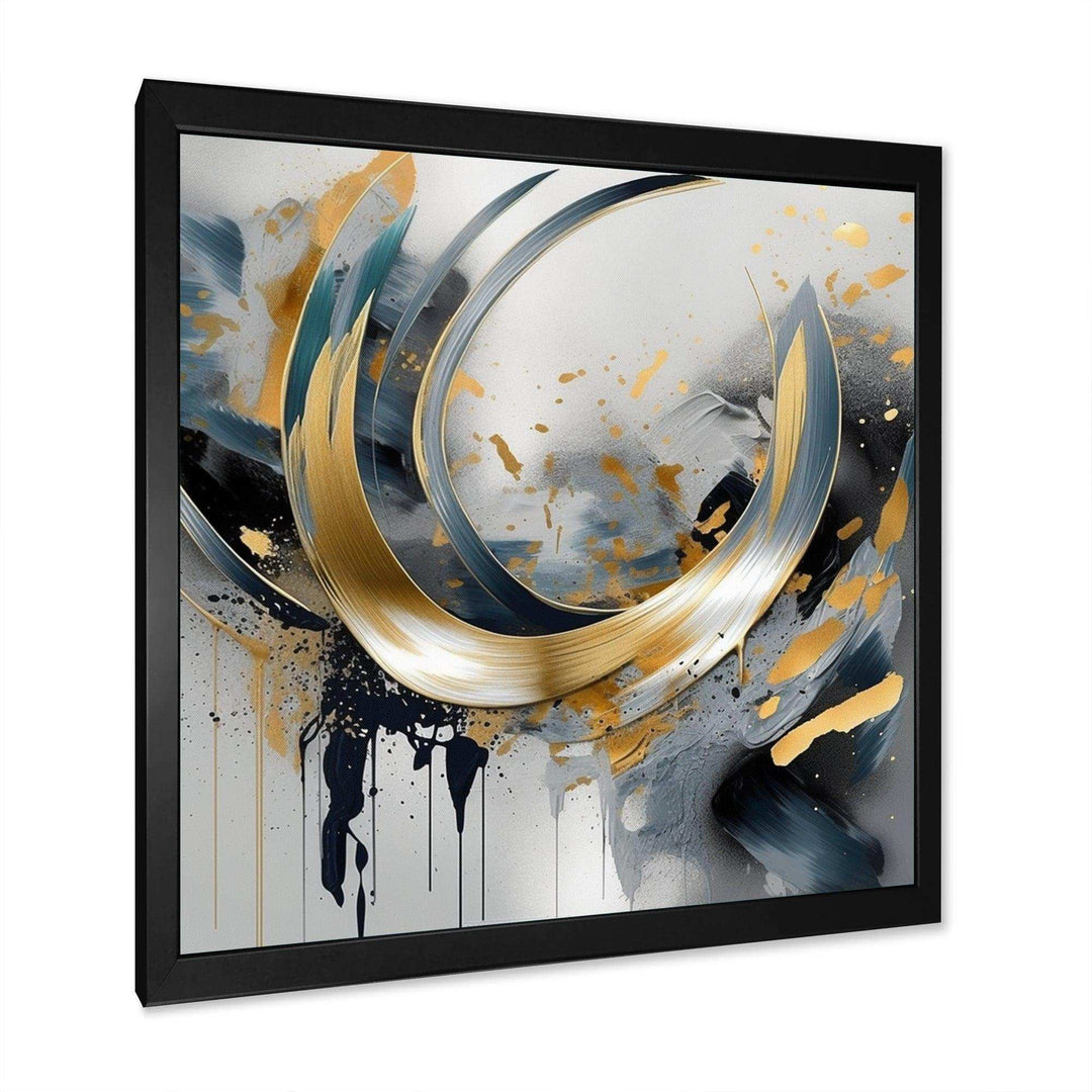 Soft Colors Marble Abstract IV - Abstract Canvas Wall Art
