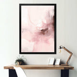 Pink Delicate Abstract Marble IV - Abstract Canvas Wall Art