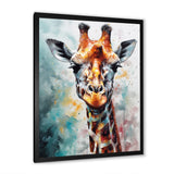 Abstract Giraffe Portrait - Giraffe Home Decor Art