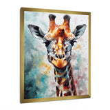 Abstract Giraffe Portrait - Giraffe Home Decor Art