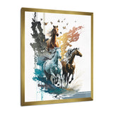 Three Horse Stampede - Horse Wall Decor